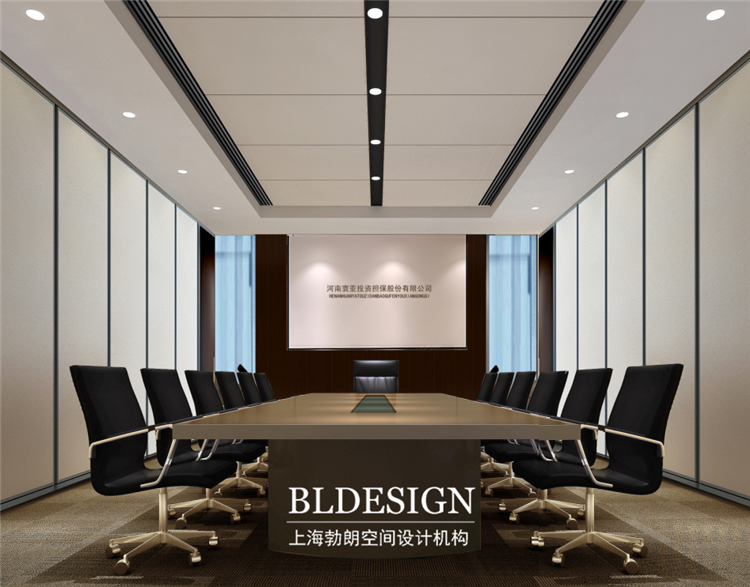 寰亚投资担保有限公司办公设计-会议室设计