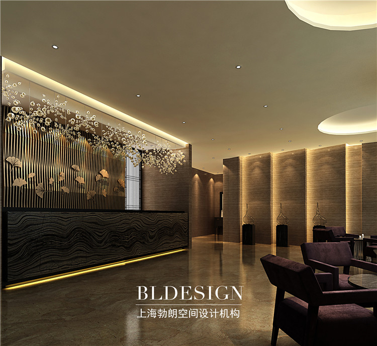 广城国际大酒店设计案例-餐饮前厅接待设计