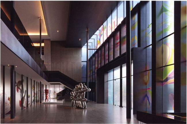艺术售楼处设计   都峰苑接待中心设计