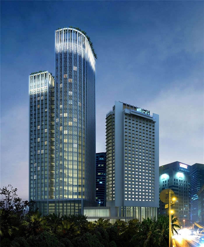 吉隆坡中环广场雅乐轩酒店建筑外观设计