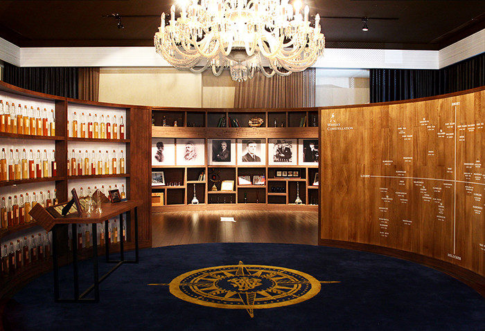 威士忌洋酒旗舰店展厅设计图