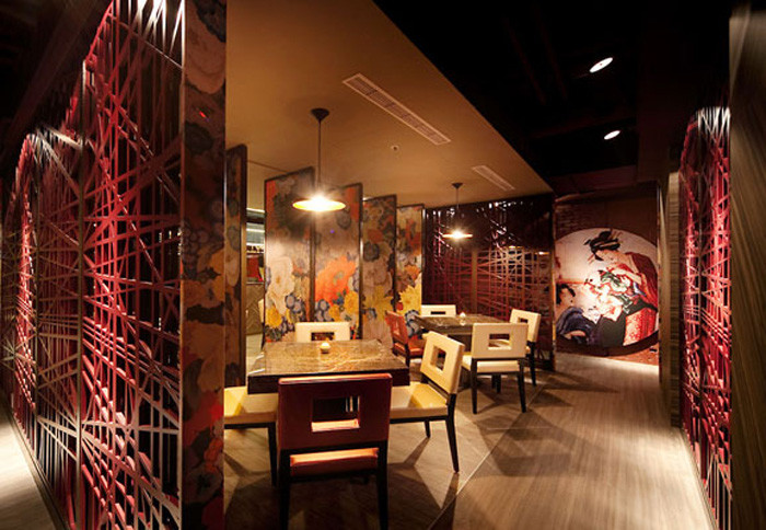 东瀛风格日式餐厅设计案例
