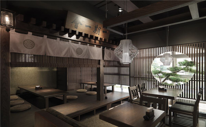日式风情主题餐厅设计案例