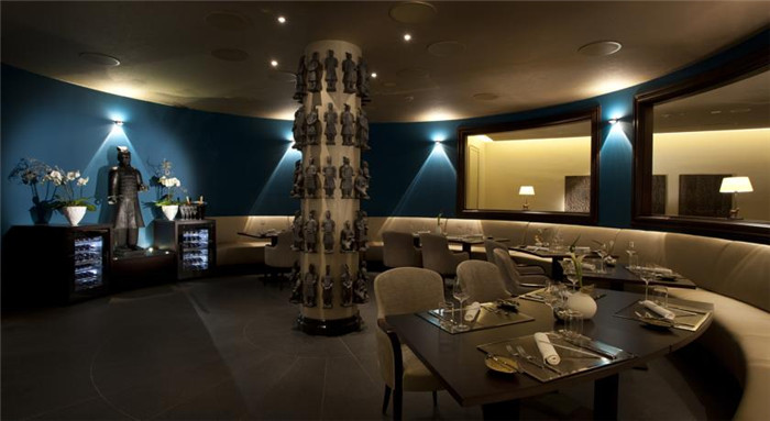 超五星级酒店的餐厅空间设计实景图