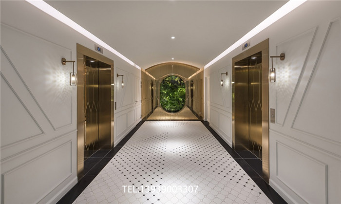 精致优雅的乔治城威望酒店客房走廊设计方案赏析