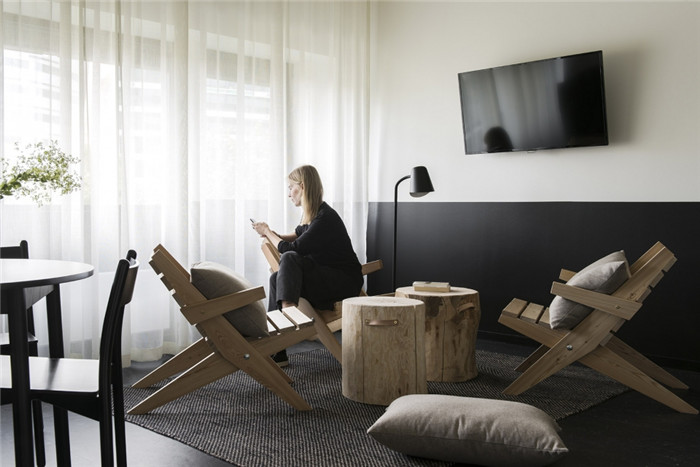 简约北欧风酒店设计   Oslo公寓式酒店设计案例赏析