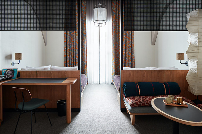 全球连锁小众设计型酒店  东京Ace酒店客房设计方案