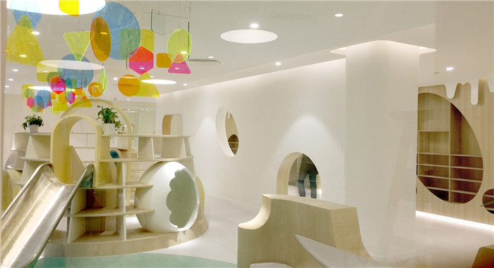 郑州勃朗设计分享奶酪星球主题亲子早教中心设计方案
