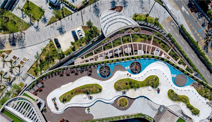 深圳CZD现代主义前卫时尚度假酒店露台设计方案