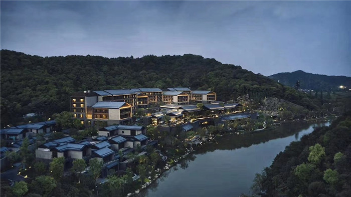 杭州湘湖逍遥庄园大型度假酒店设计方案