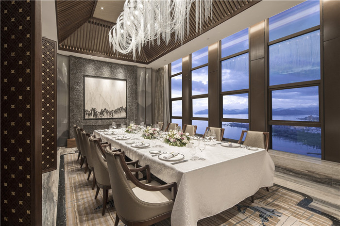 专业酒店设计公司推荐大理国际五星级度假酒店总统套房餐厅设计方案