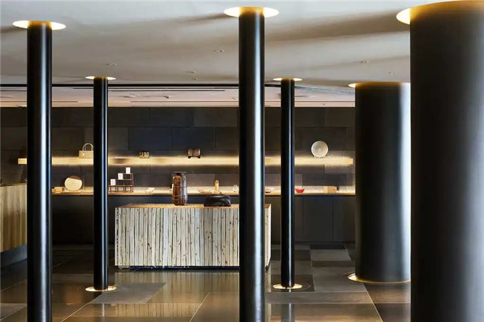 日式酒店设计  日本ANA洲际温泉度假酒店大堂设计
