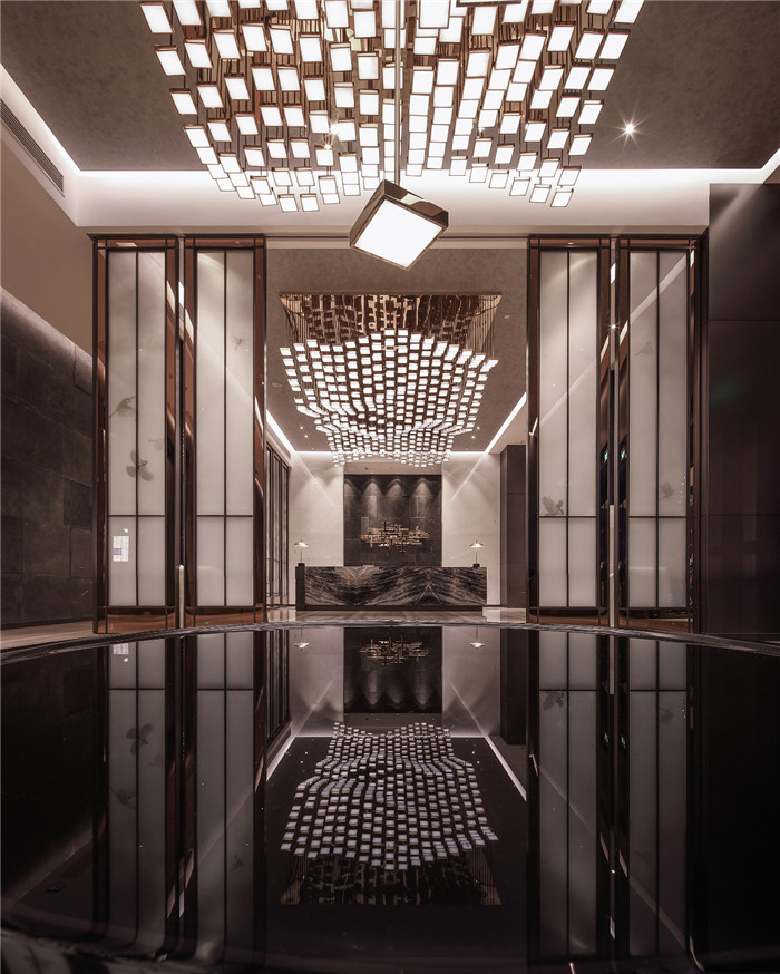 郑州酒店设计公司勃朗分享高端商务酒店大堂改造装修方案