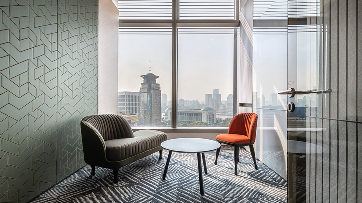极具前瞻性的上海中伦律师事务所办公楼洽谈室装修设计方案