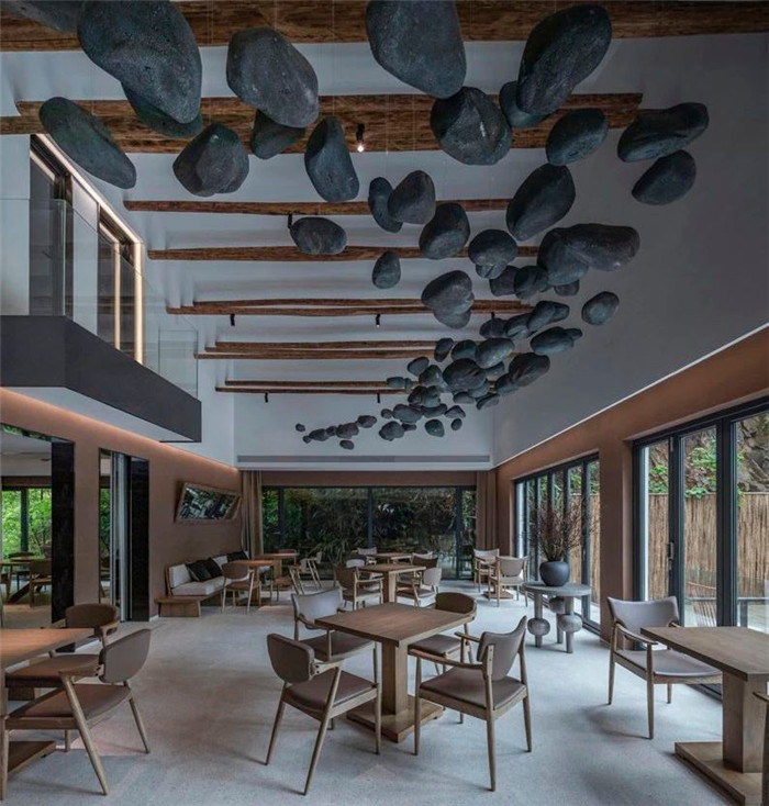 河南民宿设计公司推荐竹海心舍民宿餐厅设计方案