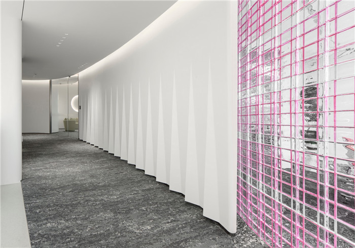 时尚未来感极强的科技集团总部办公楼展厅设计方案