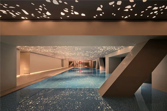 南京最新地标酒店设计   金鹰世界G豪华精品酒店泳池设计
