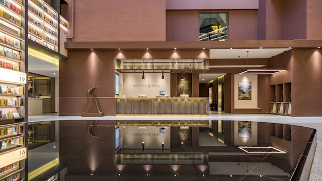 爱琴海亚朵S精品酒店设计  首家社区型酒店+书店