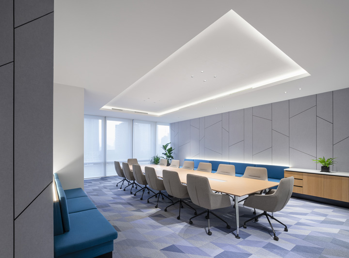 专业办公设计公司分享1200平联合办公会议室装修设计方案