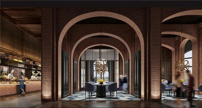 知名顶级酒店设计公司CCD：南京钟山国际高尔夫酒店餐厅设计