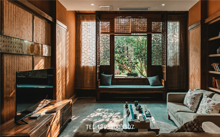 郑州勃朗酒店设计公司分享古香古色的中式民宿酒店客房设计欣赏