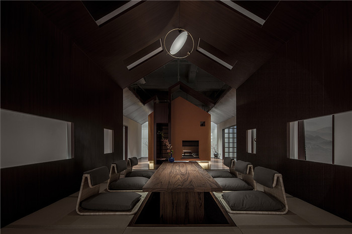 静谧之美  非常有意境的现代中式茶室设计方案
