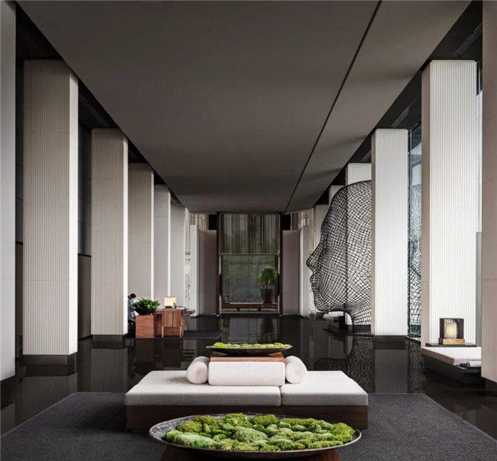 酒店大堂设计-CCD新作：大梅沙京基洲际行政俱乐部酒店设计