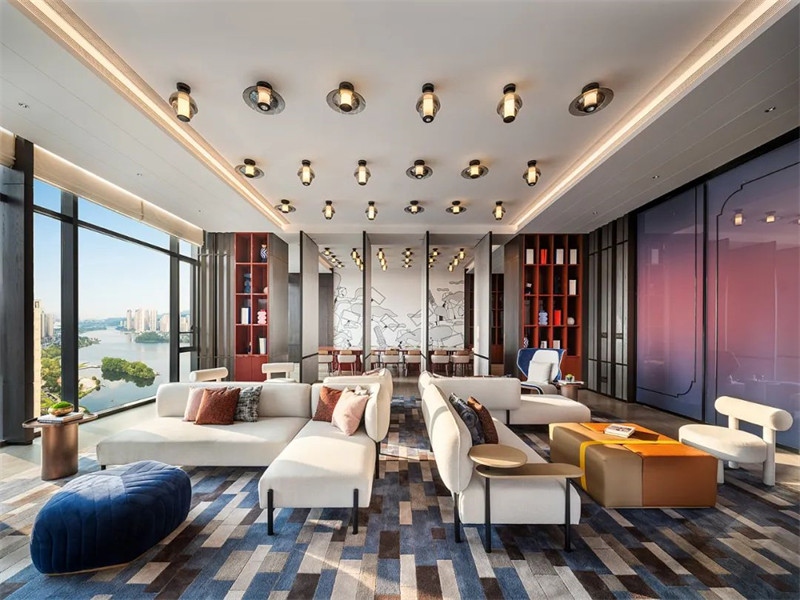 以宋朝文化为灵感的长沙英迪格酒店设计实景