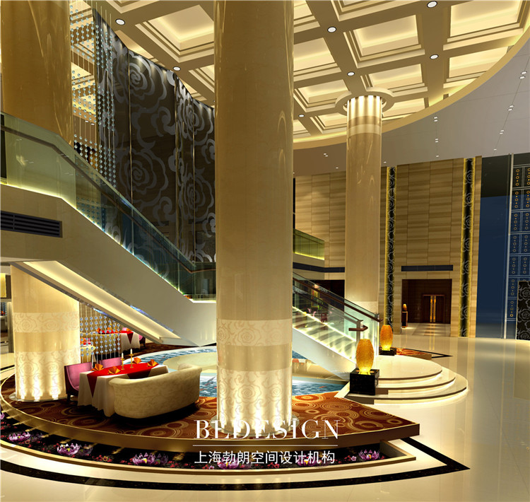 许昌开元国际大酒店设计方案-四星级酒店大厅设计
