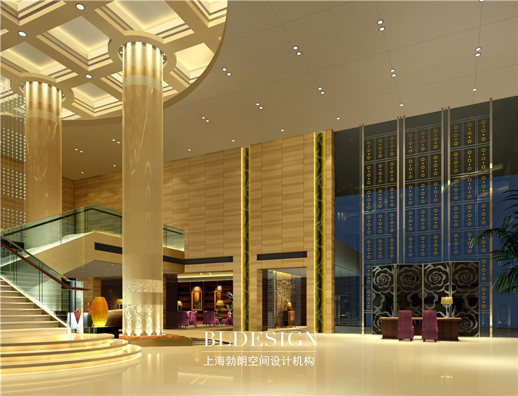 许昌开元国际大酒店设计方案-四星级酒店中庭设计