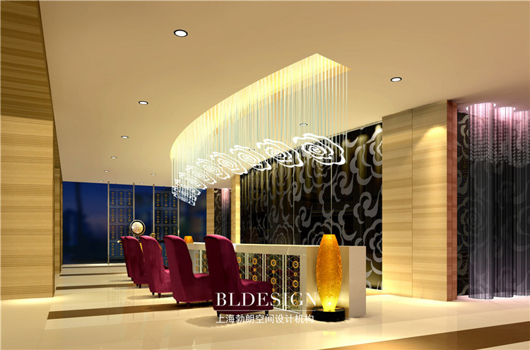 许昌开元国际大酒店设计方案-四星级酒店大堂吧设计