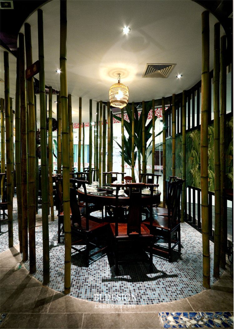 望江南主题餐厅设计案例-大厅