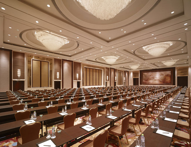海口香格里拉五星级酒店宴会厅设计