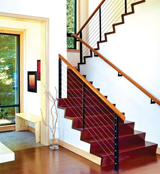 现代风格别墅豪宅玄关楼梯设计效果图