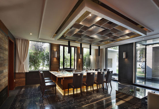 禅意轩 · 中式高级私人会所餐厅设计方案