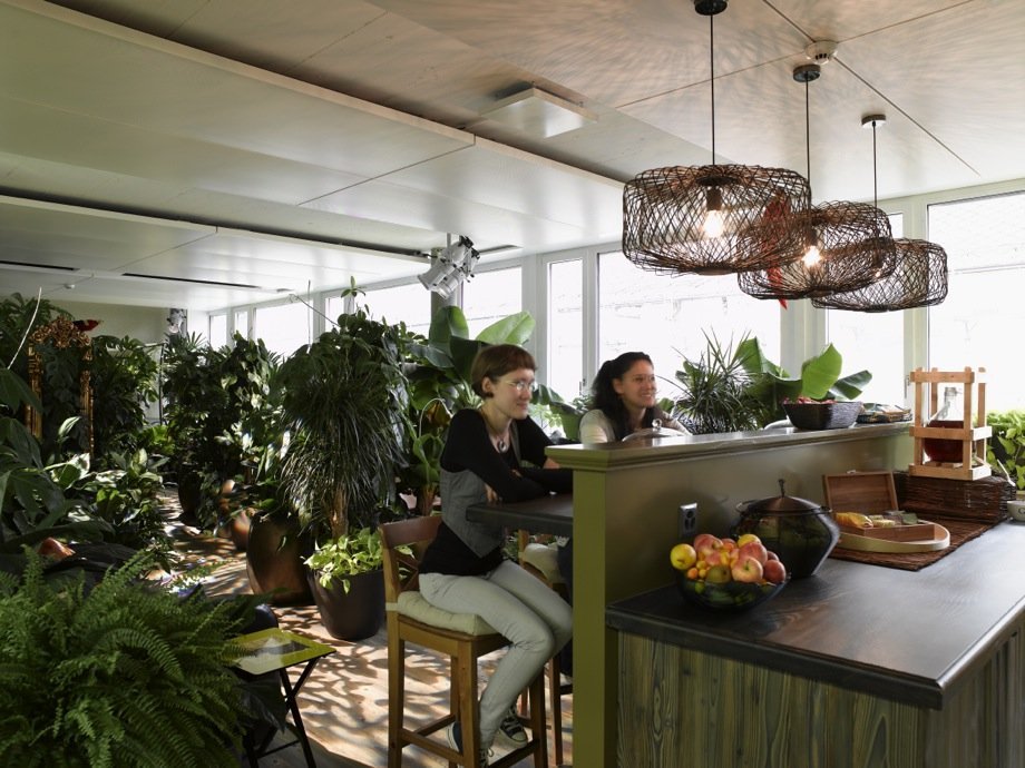 充满创意的绿色办公空间设计  苏黎世谷歌中心
