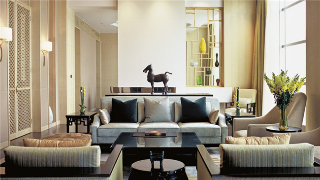 北京金融街丽思卡尔顿奢华精品酒店客房设计