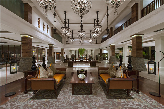 东南亚风格酒店大堂设计方案