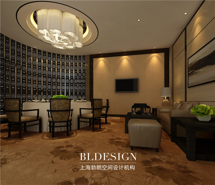 上海勃朗设计：广成国际酒店设计效果图