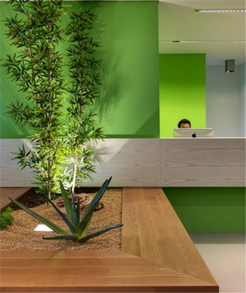 绿色生态办公空间图片