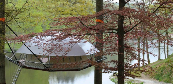 自然环保型树屋设计