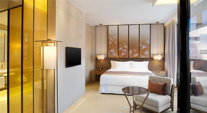精致舒适的摩登中国风酒店客房设计