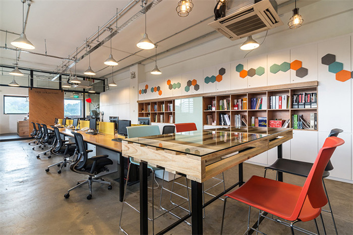 新加坡sennex清新怀旧风特色创意办公室设计案例