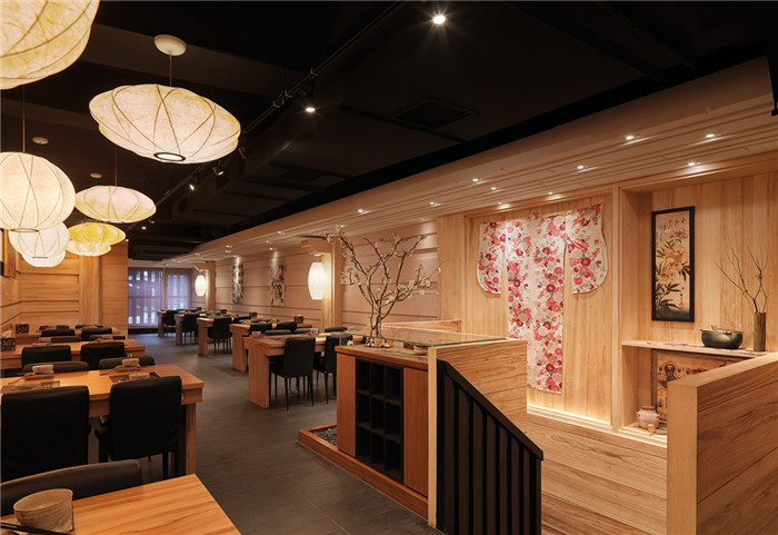 经典传统日式餐饮空间设计方案