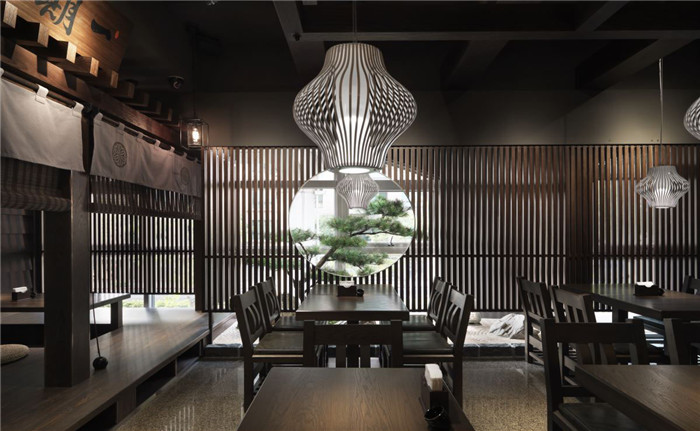 日式禅意餐饮空间设计方案