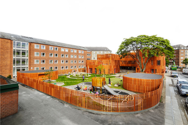新哥本哈根幼儿园建筑外观设计