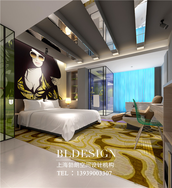 郑州青枫白露时尚精品酒店室内装修设计方案
