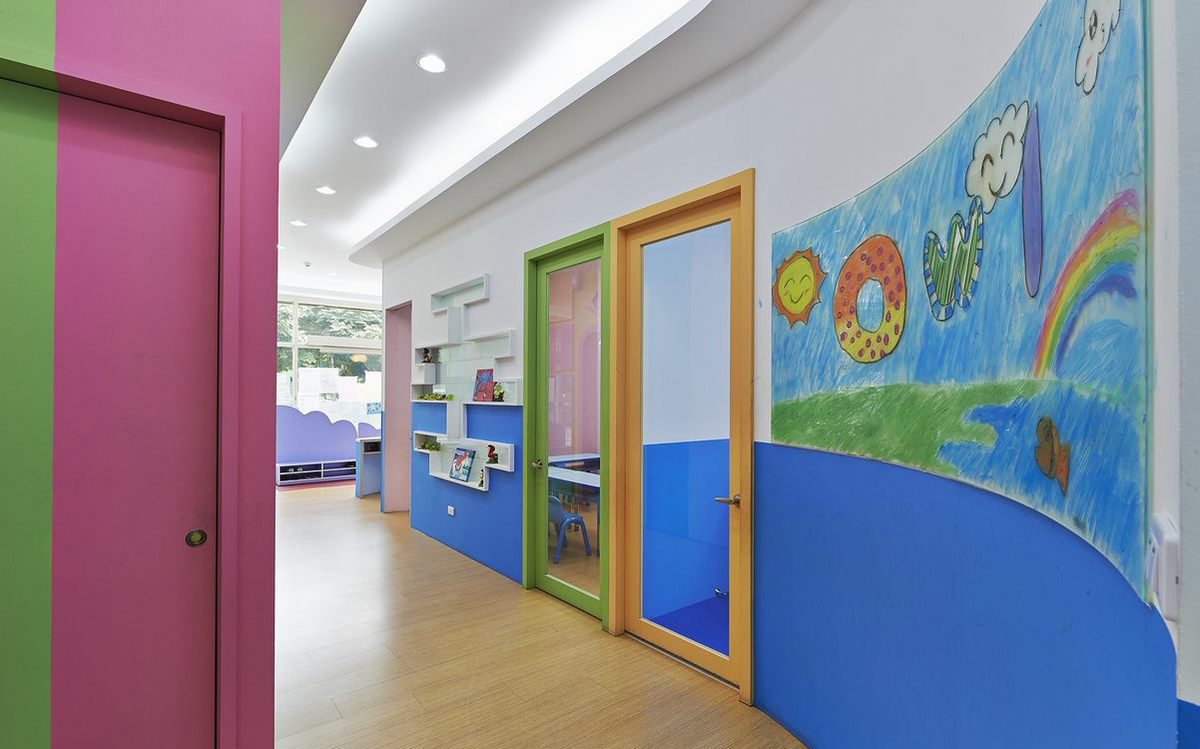儿童培训机构走廊装修设计方案