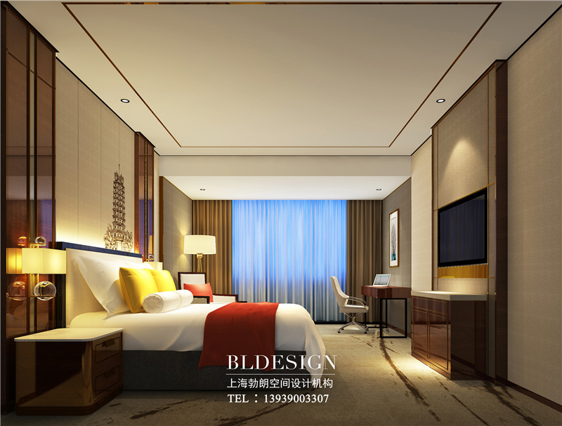 郑州大河锦江商务酒店新中式客房改造设计方案