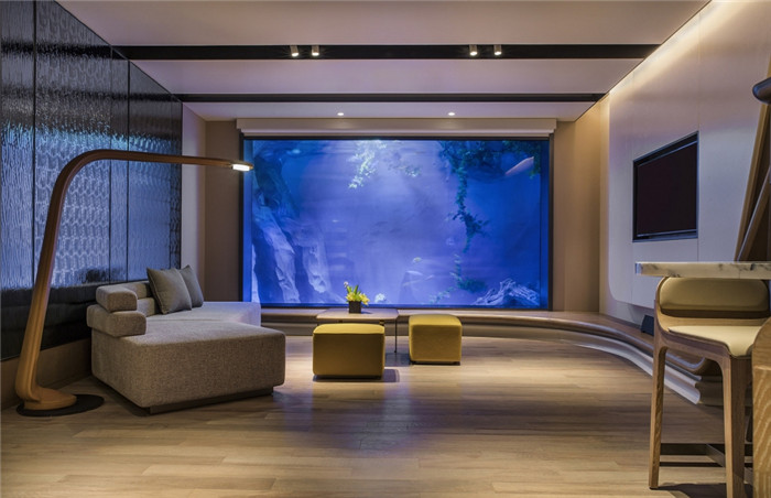 矿意美学  上海世茂深坑洲际酒店水下客房设计方案